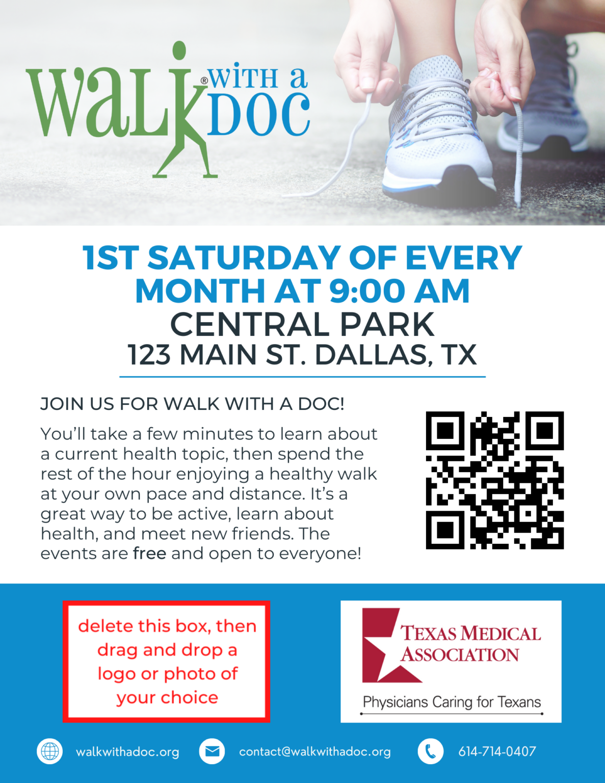 Texas Walk Leader Resources – Walk with a Doc