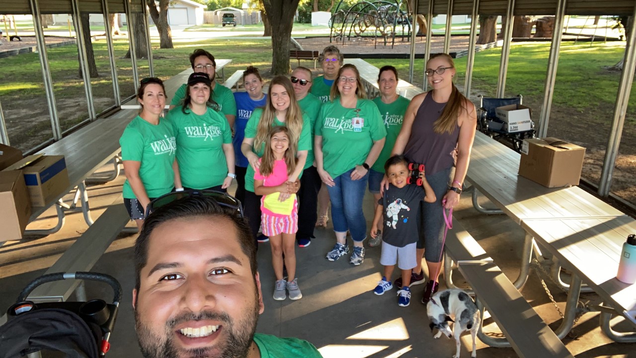 Satanta, Kansas Walk with a Doc