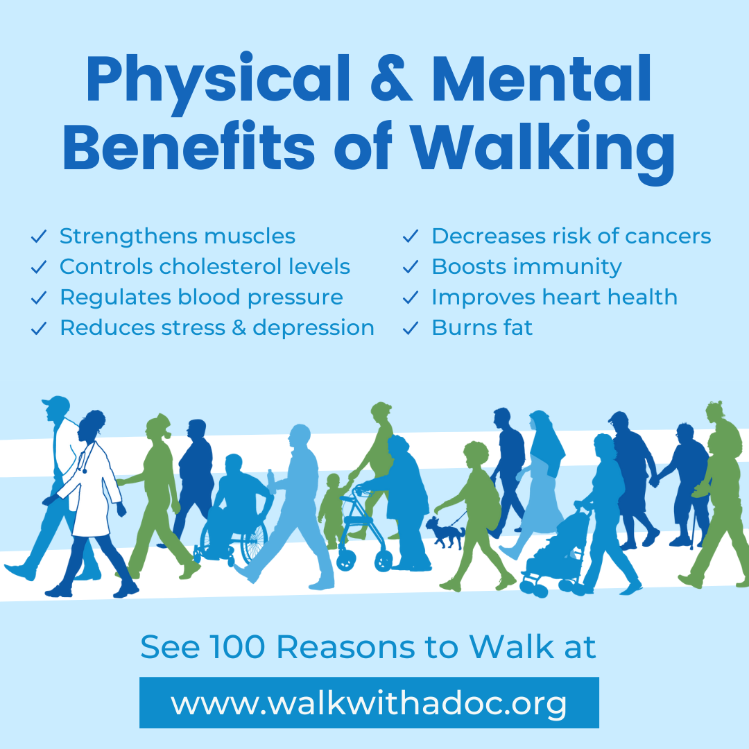 benefits of walking